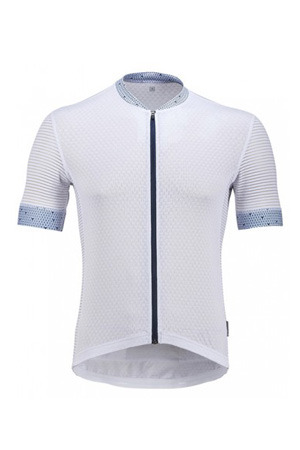 [Cafe Du Cycliste] 카페 뒤 사이클리스트 미쉐린 Men&#039;s Micheline Ultralight Jersey - White